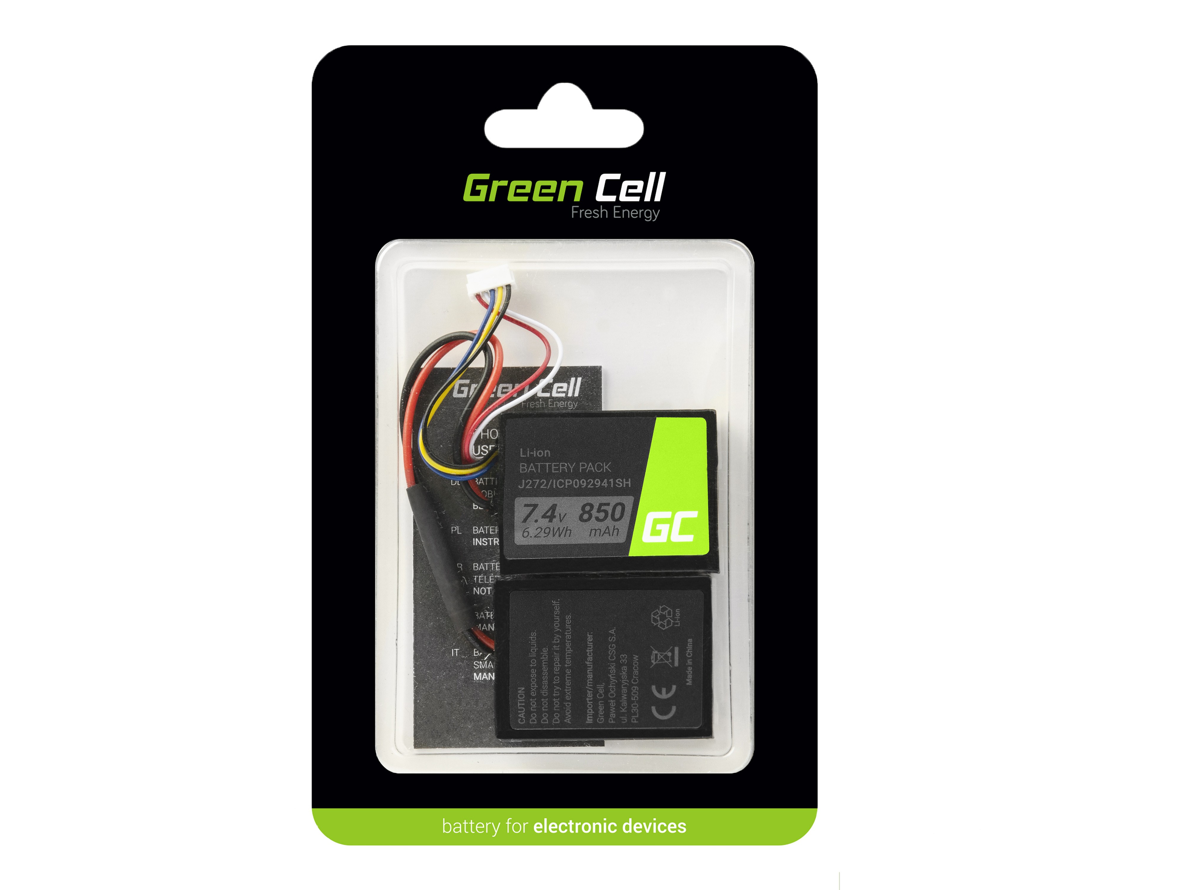 Green Cell högtalare batteri för Beats Pill 2,0