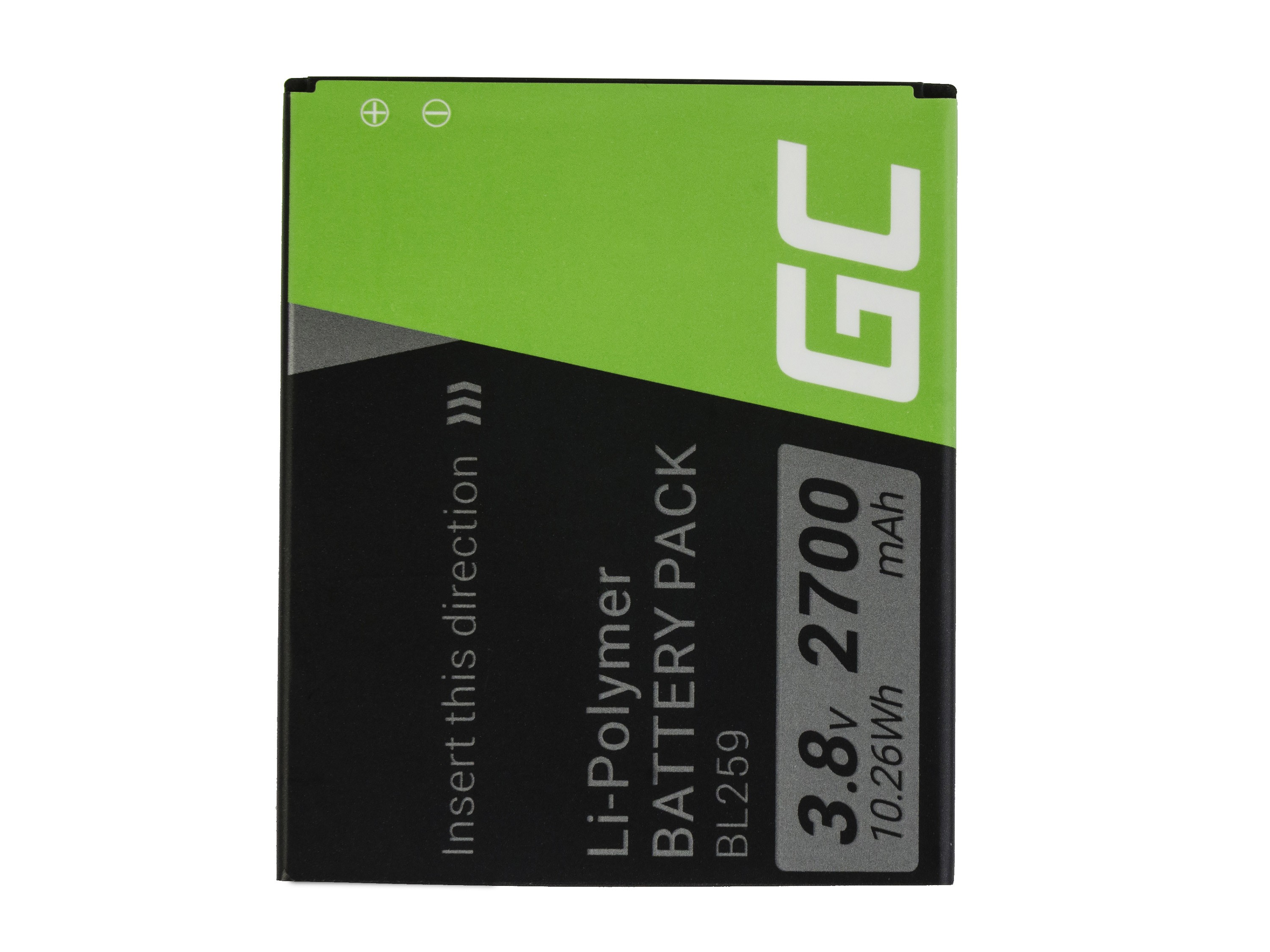 Green Cell smartphone batteri BL259 Lenovo K3 K5 K5 Plus C2 Citron 3