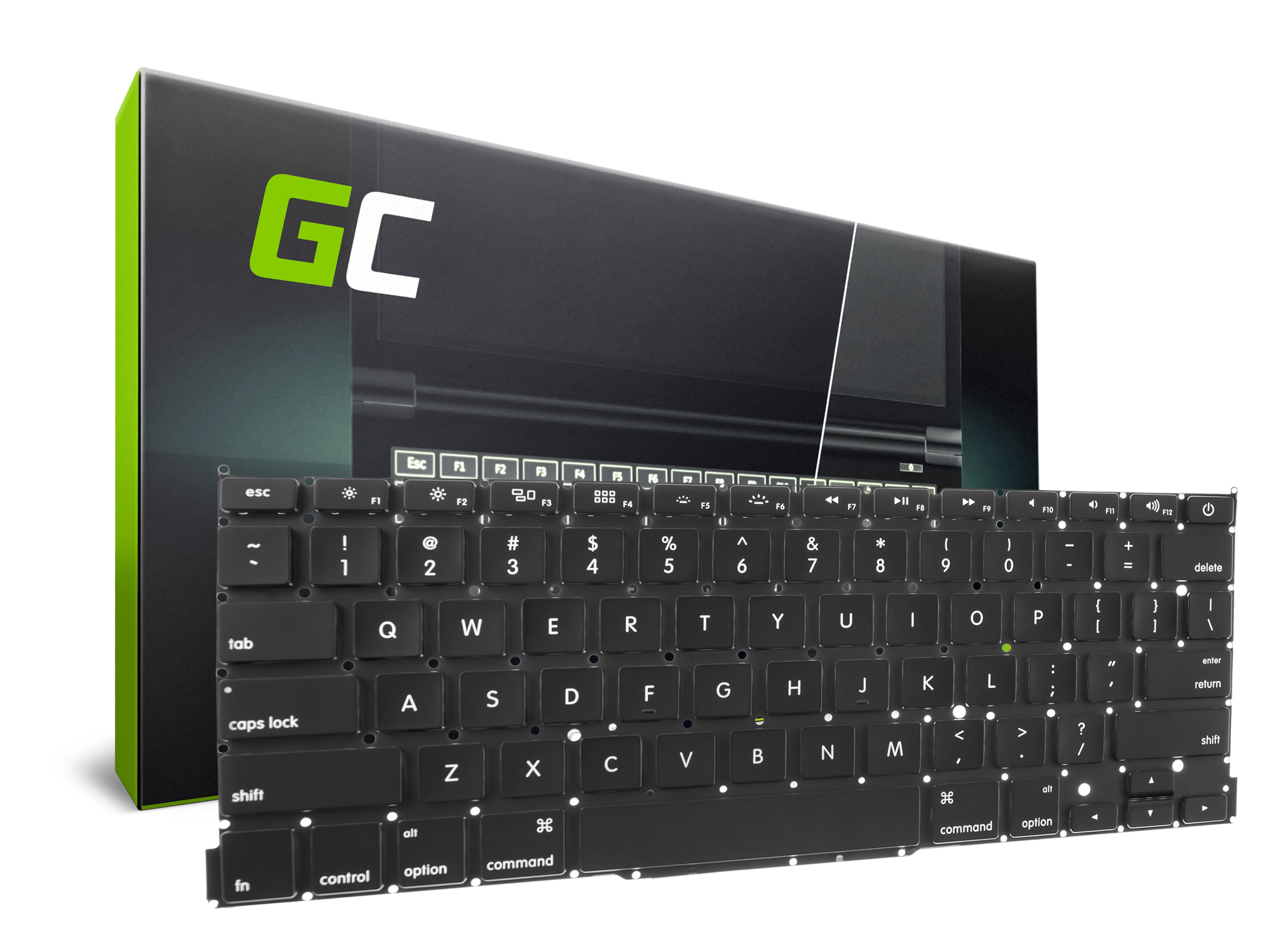 Green Cell tangentbord för laptop Apple MacBook Pro 13 A1502 RETINA