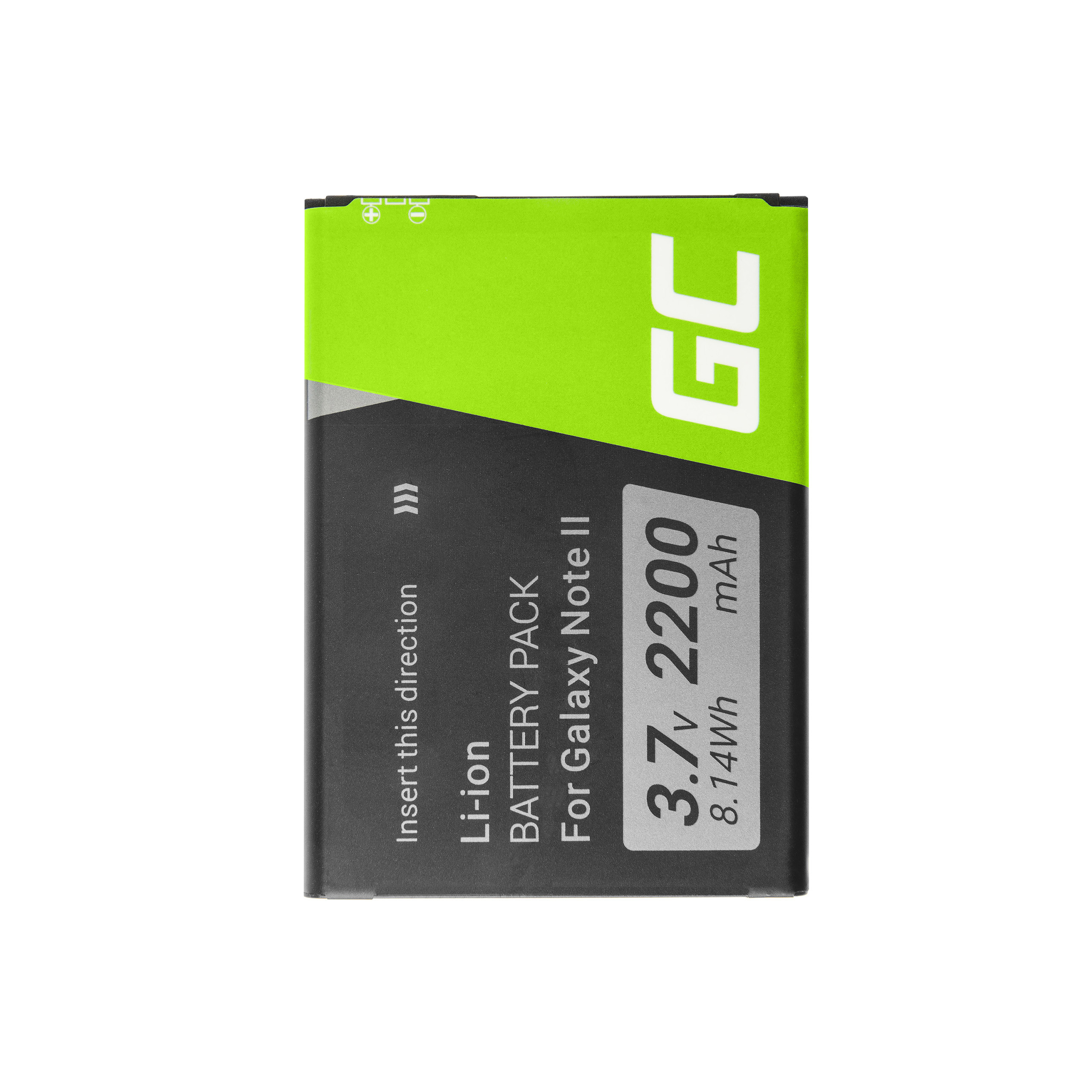 Batterier Green Cell für das Telefon Samsung Galaxy Note II N7100