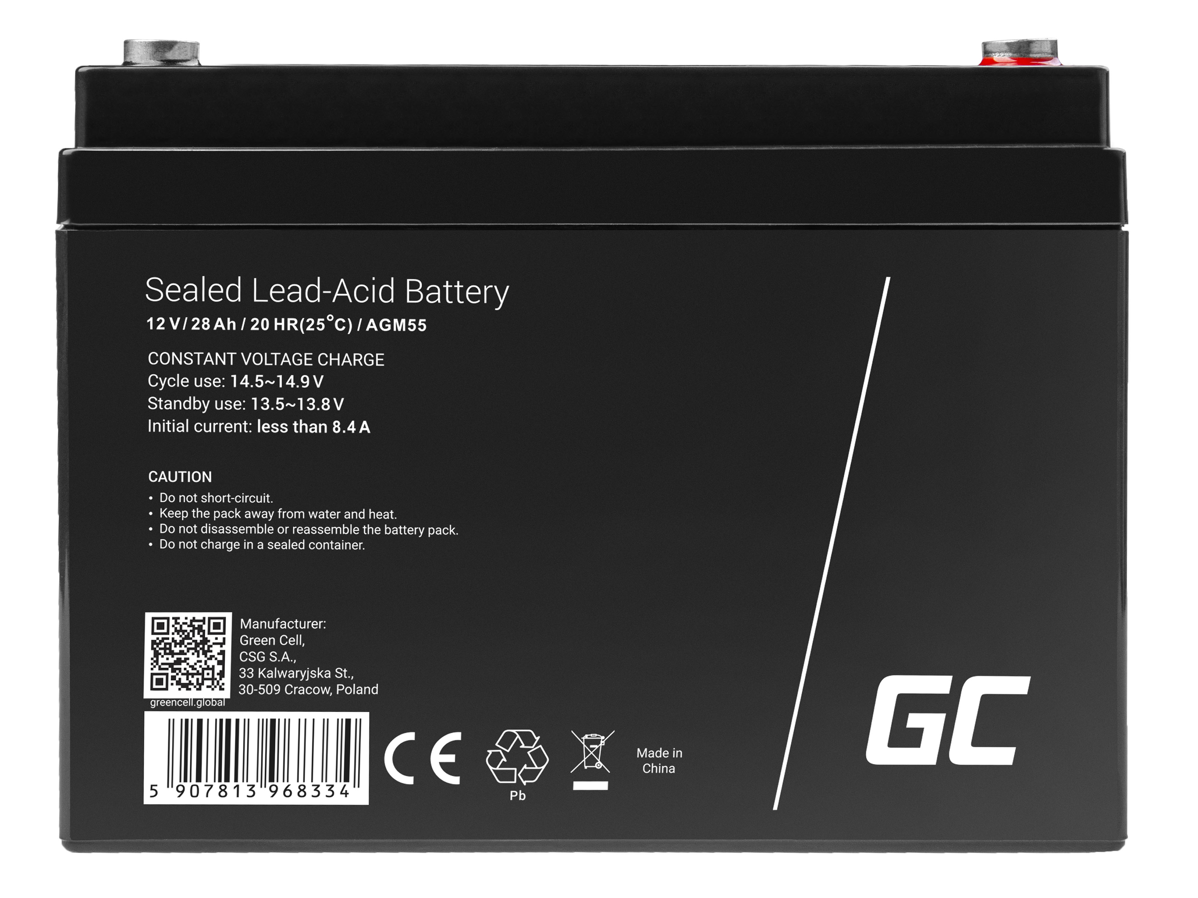 AGM GEL Batterie 6V 1,2Ah Blei Akku für Alarmsysteme und Spielzeug