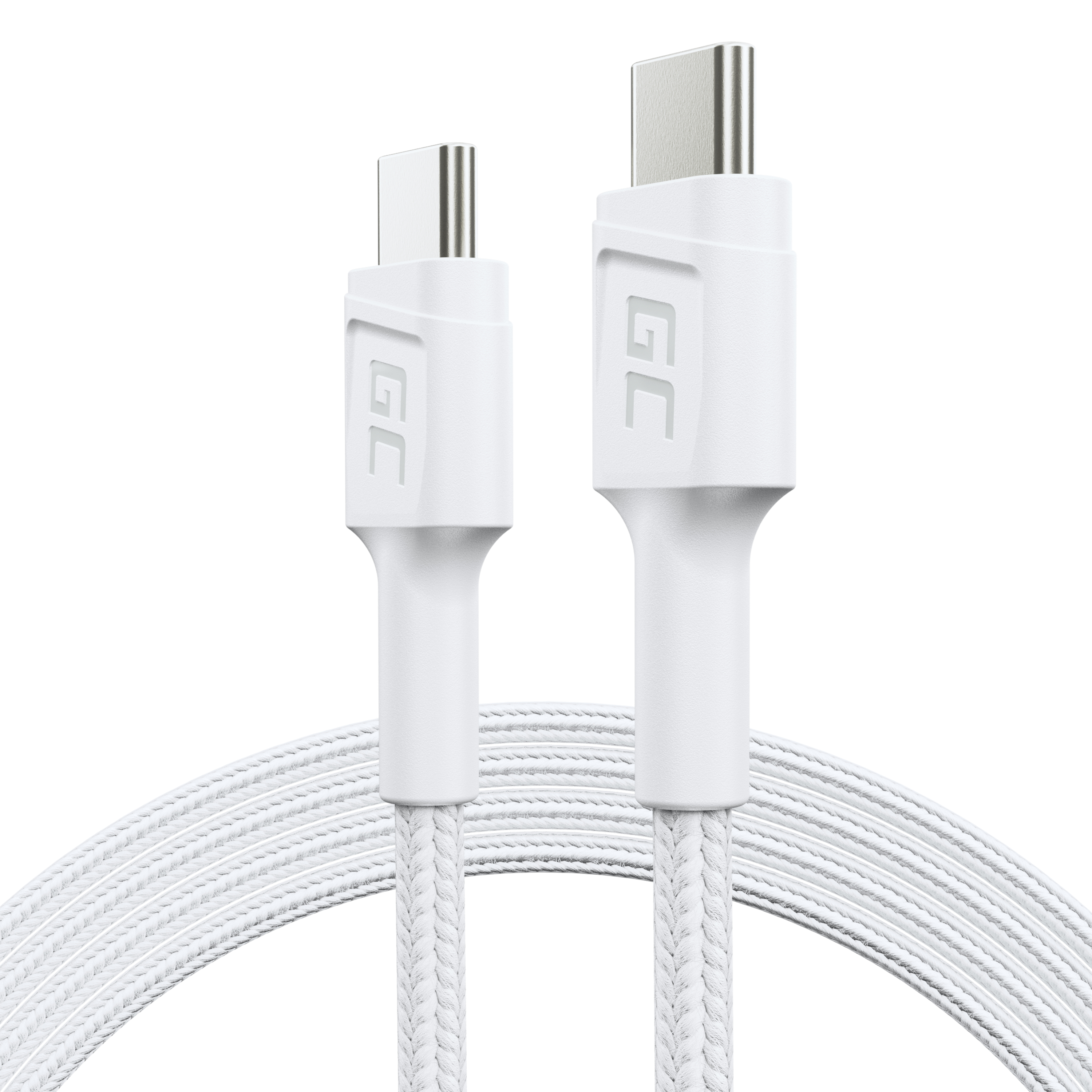Cable White USB-C Type C 1,2m PowerStream with fast charging Power Delivery 60W, Ultra Charge, Quick Charge 3.0