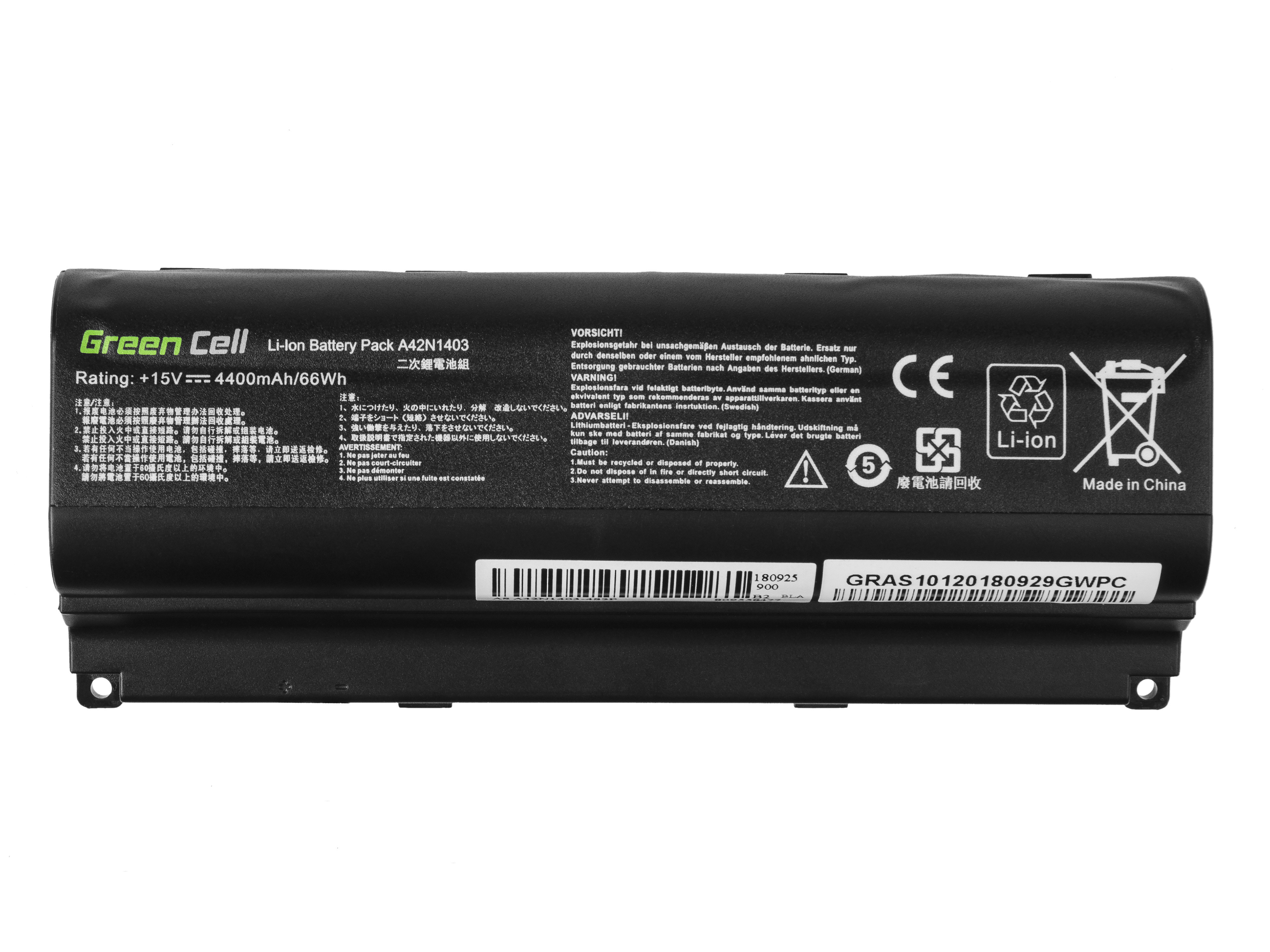 Asus ROG G751 G751J / 15V 4400mAh