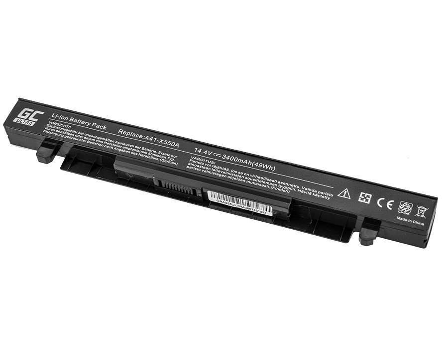 Green Cell ULTRA-batteri för Asus A450 A550 R510 X550 / 14,4V 3400mAh