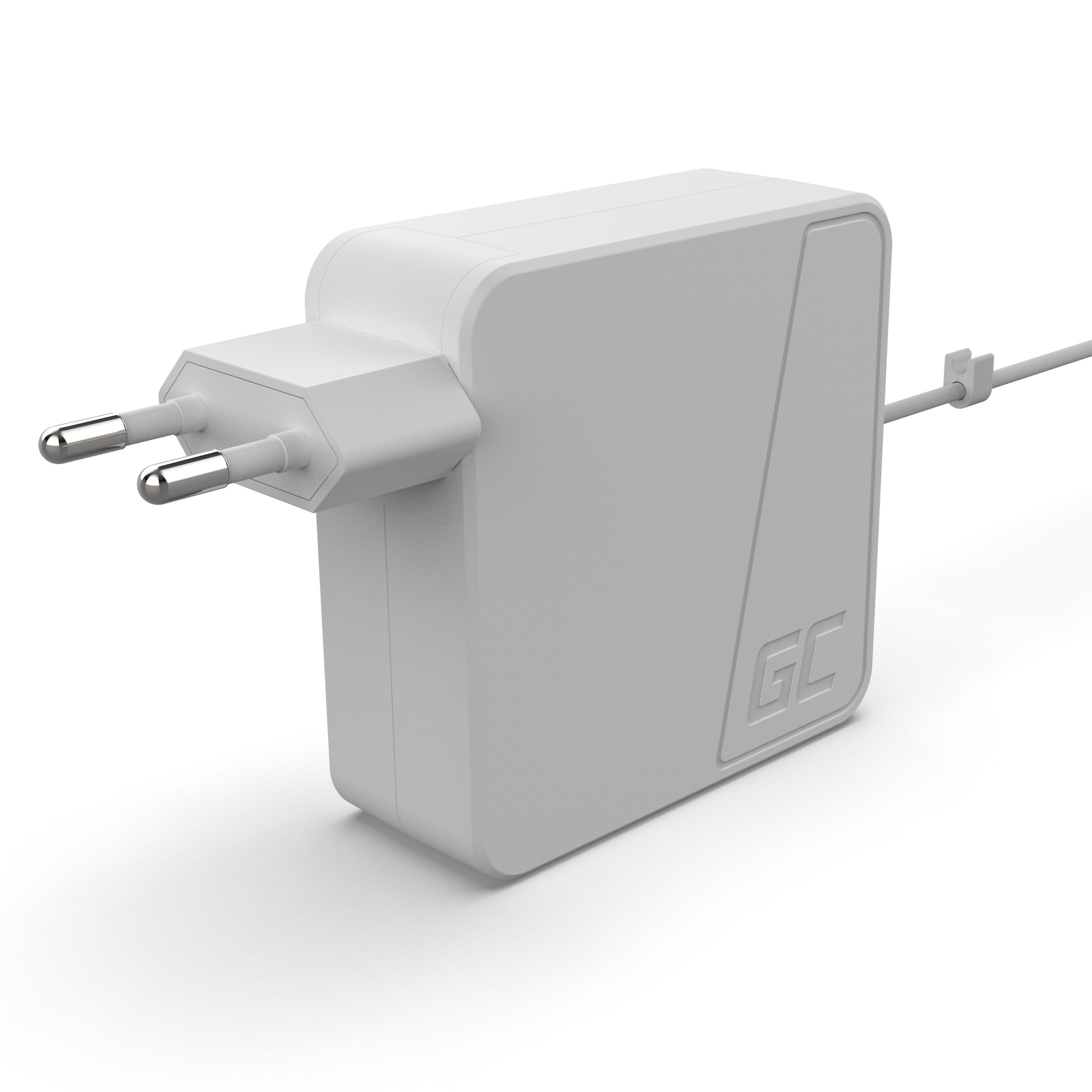 Green Cell laddare nätadapter för Apple Macbook 60W / 16.5V 3.65A / Magsafe 2