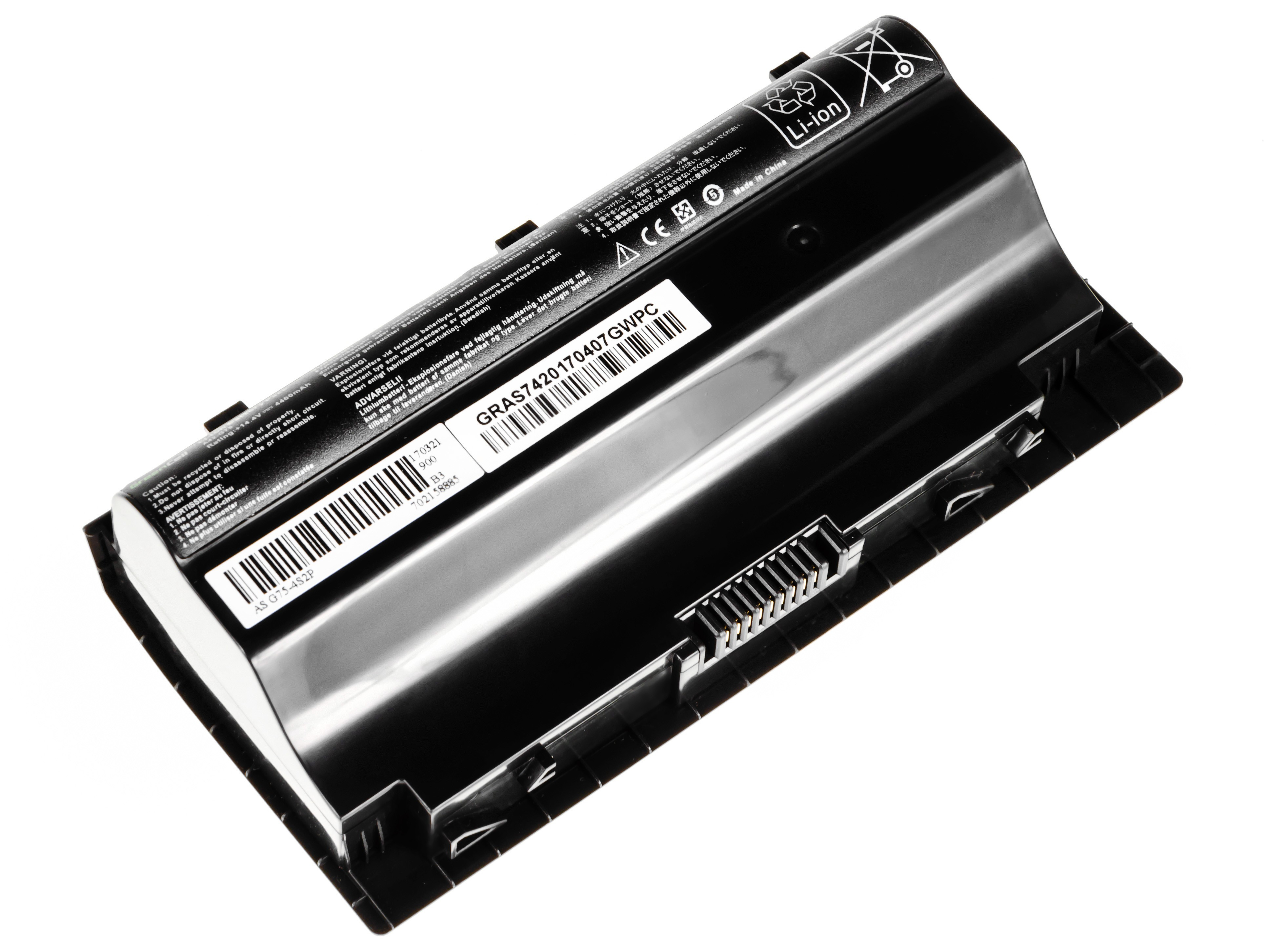 Asus G75 G75V G75VW G75VX / 14,4V 4400mAh