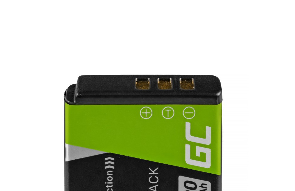 Green Cell NP-50 kamerabatteri för FujiFilm F100, F200, F300, F500, F600, F700, F80, X10, X20 3.7V 750mAh