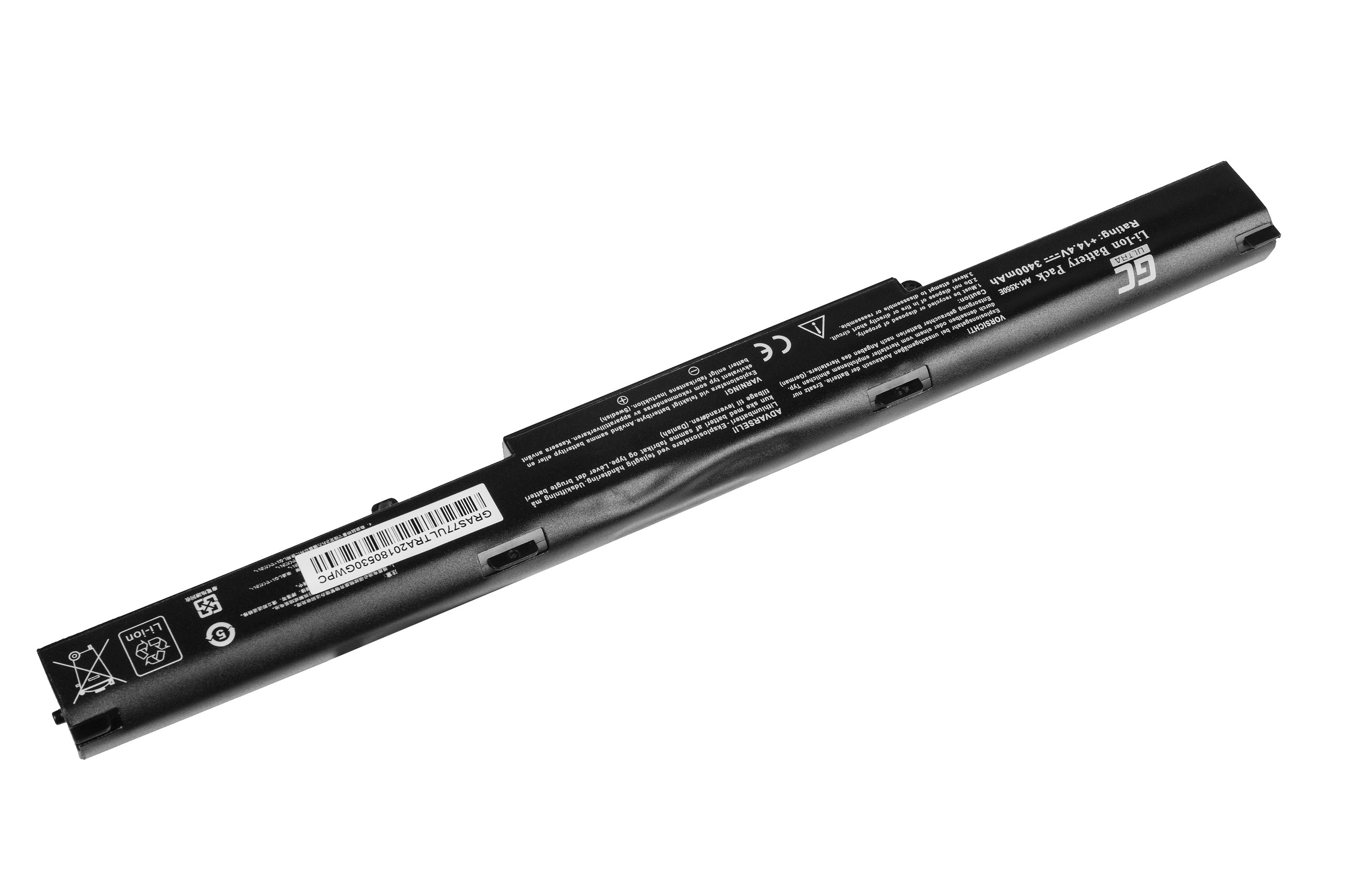 Green Cell ULTRA-batteri för Asus A41-X550E F550D F550DP F750L / 14,4V 3400mAh