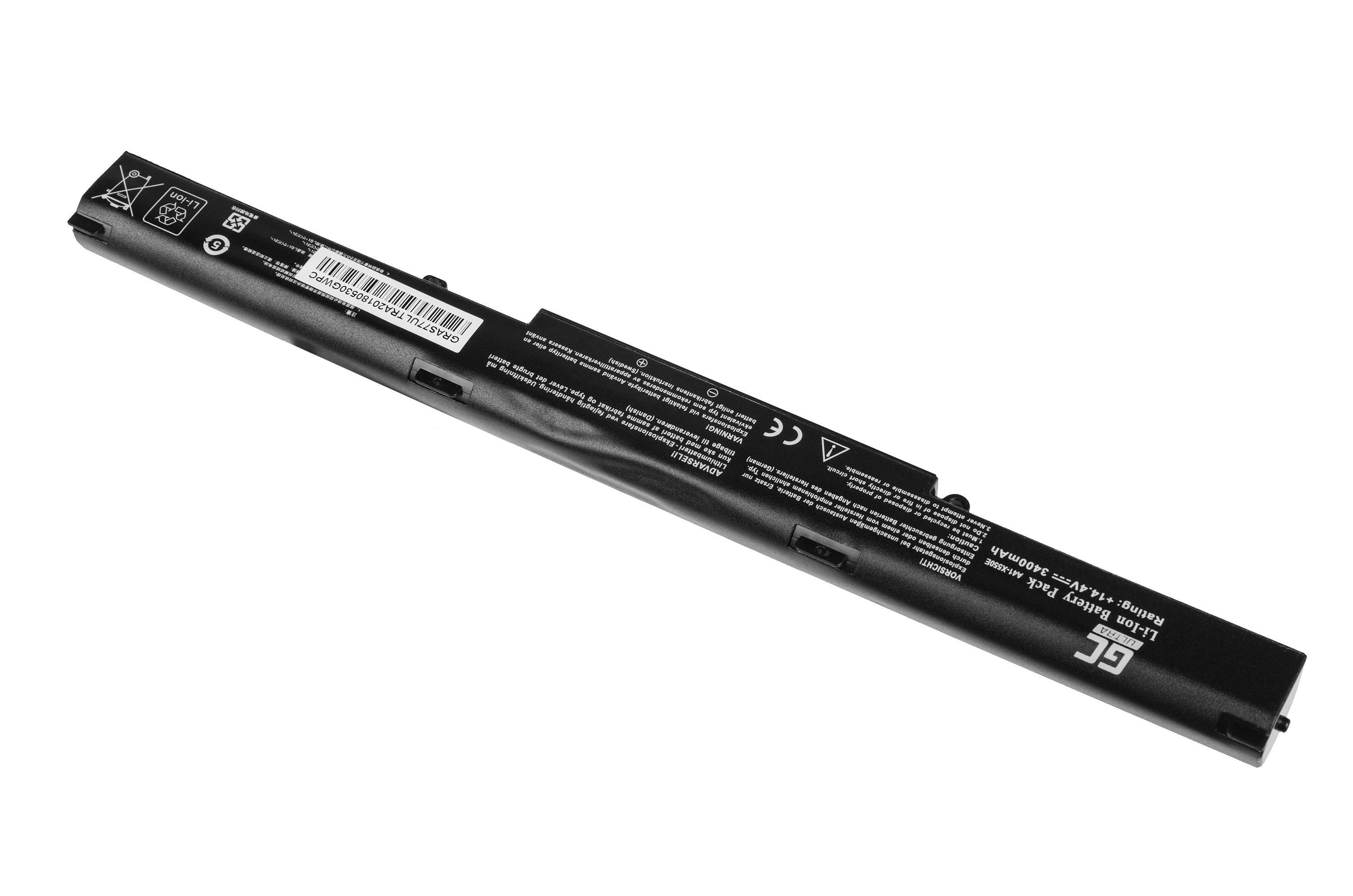 Green Cell ULTRA-batteri för Asus A41-X550E F550D F550DP F750L / 14,4V 3400mAh