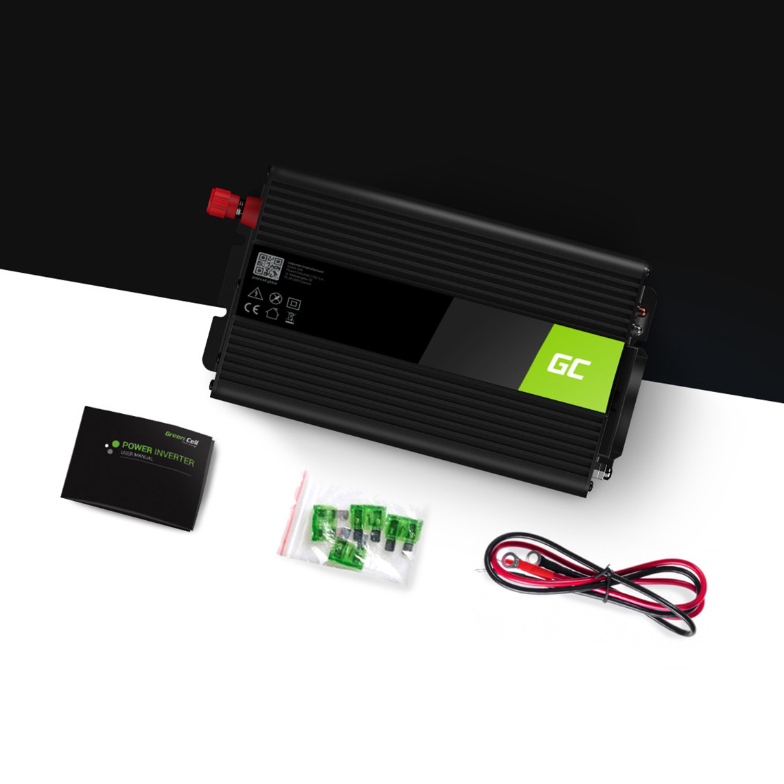 Green Cell Inverter 24V till 230V 1000W/2000W