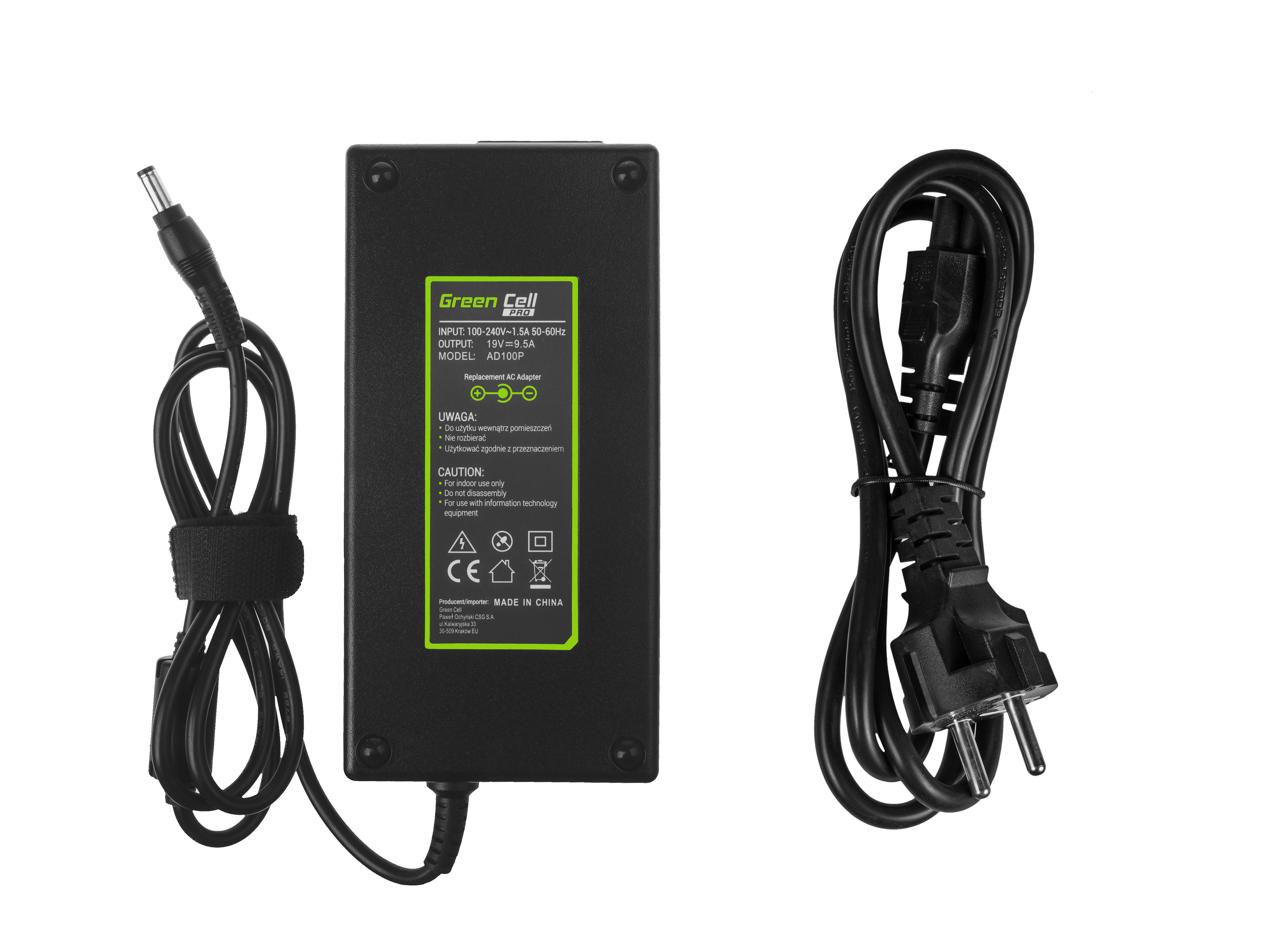 PRO Laddare nätadapter för MSI GT60 GT70 GT680 GT683 Asus ROG G75 G75V G75VW G750JM G750JS 19V 9,5A 180W