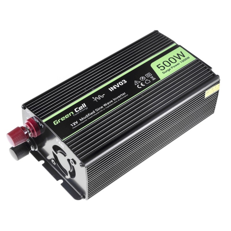 Green Cell Inverter 12V till 230V 500W/1000W