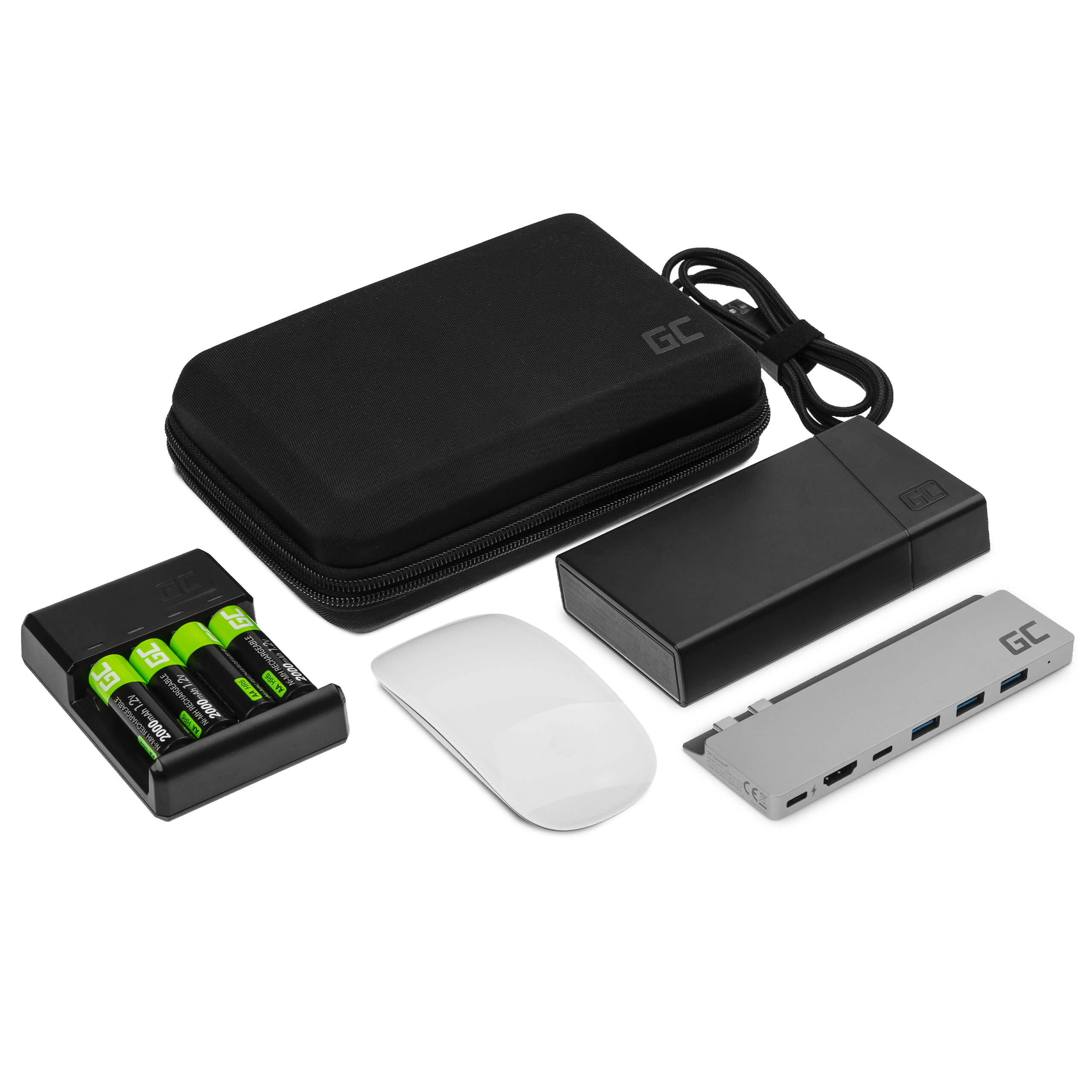 Arrangör, GC PowerCase reseväska för tillbehör