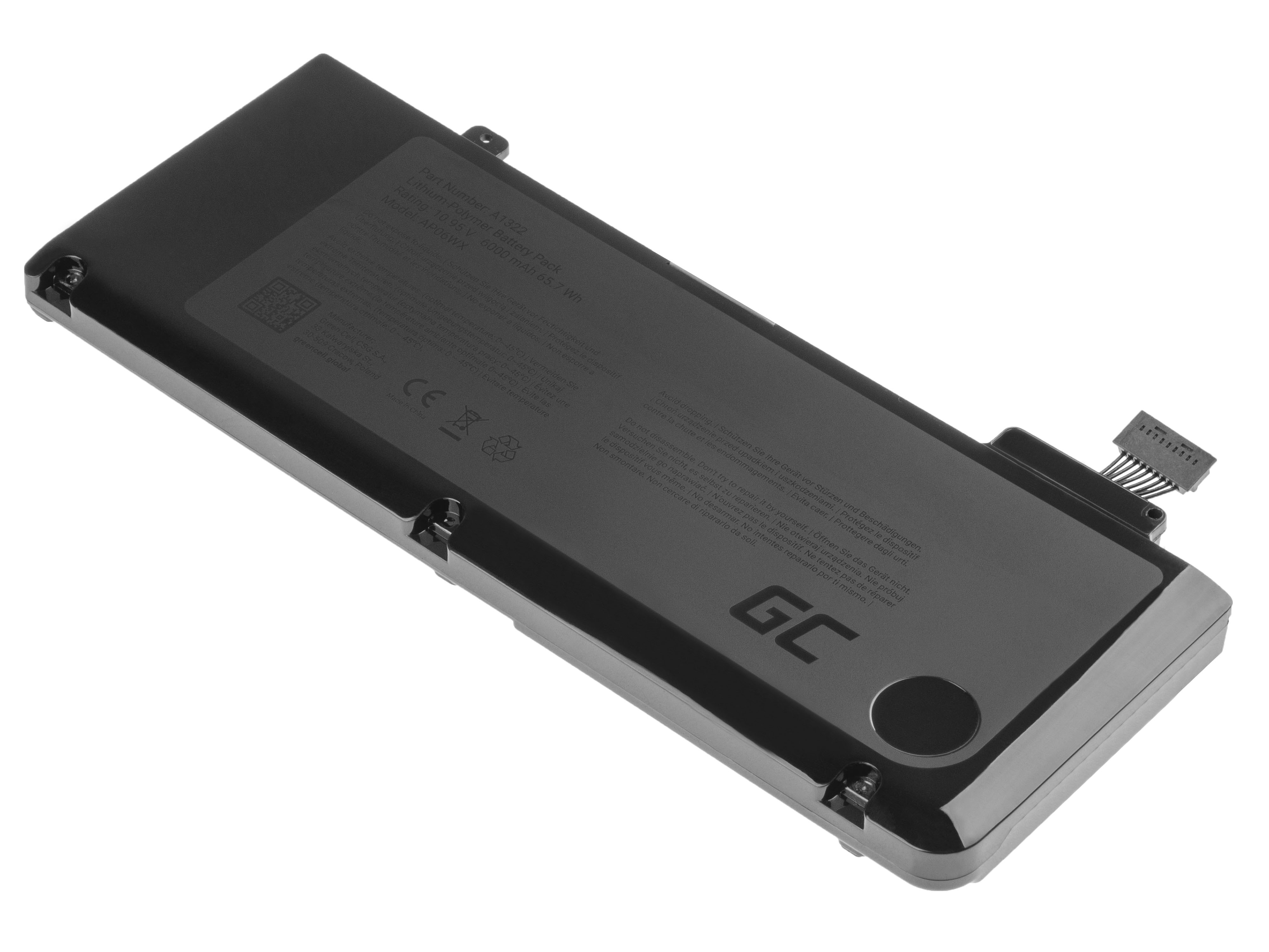 A1322 battery for Apple MacBook Pro 13 A1278 (Mid 2009, Mid 2010, Early 2011, Late 2011, Mid 2012)