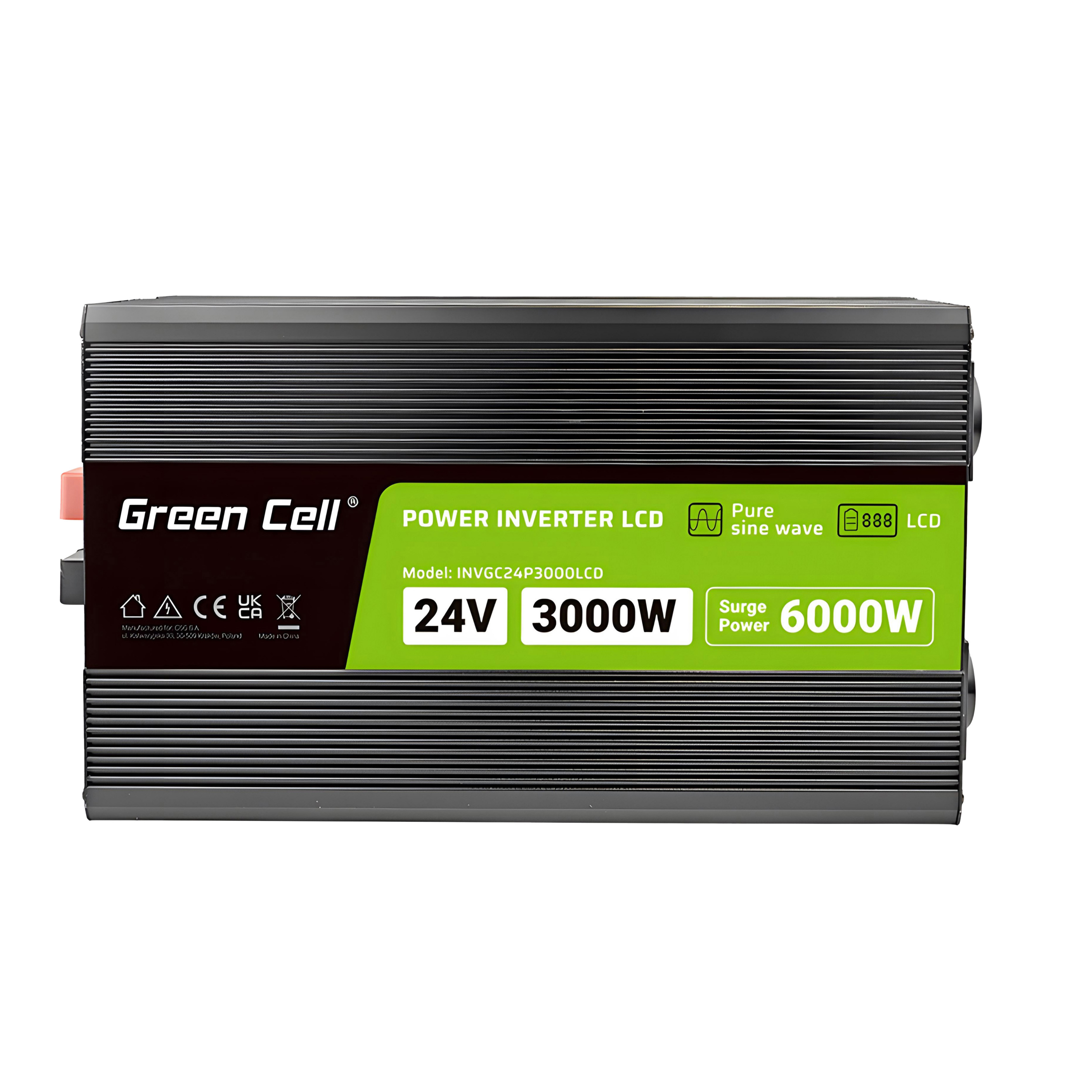 Car Power Inverter Green Cell 12V to 230V, 500W/1000W