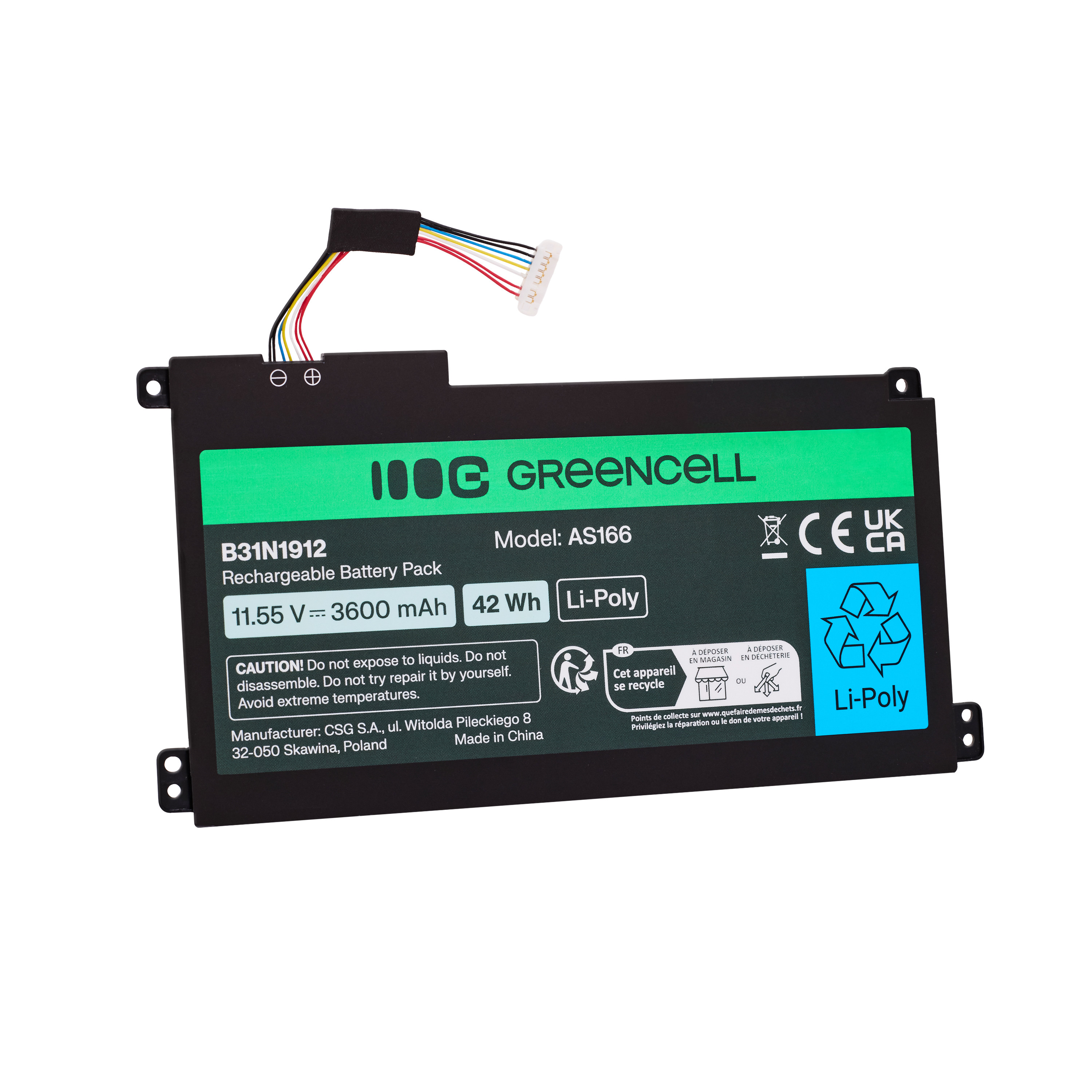 Greencell Battery for Asus C31N1912 / B31N1912 3HWPP ASUS VivoBook 14: E410MA, L410MA, E410KA, E510MA