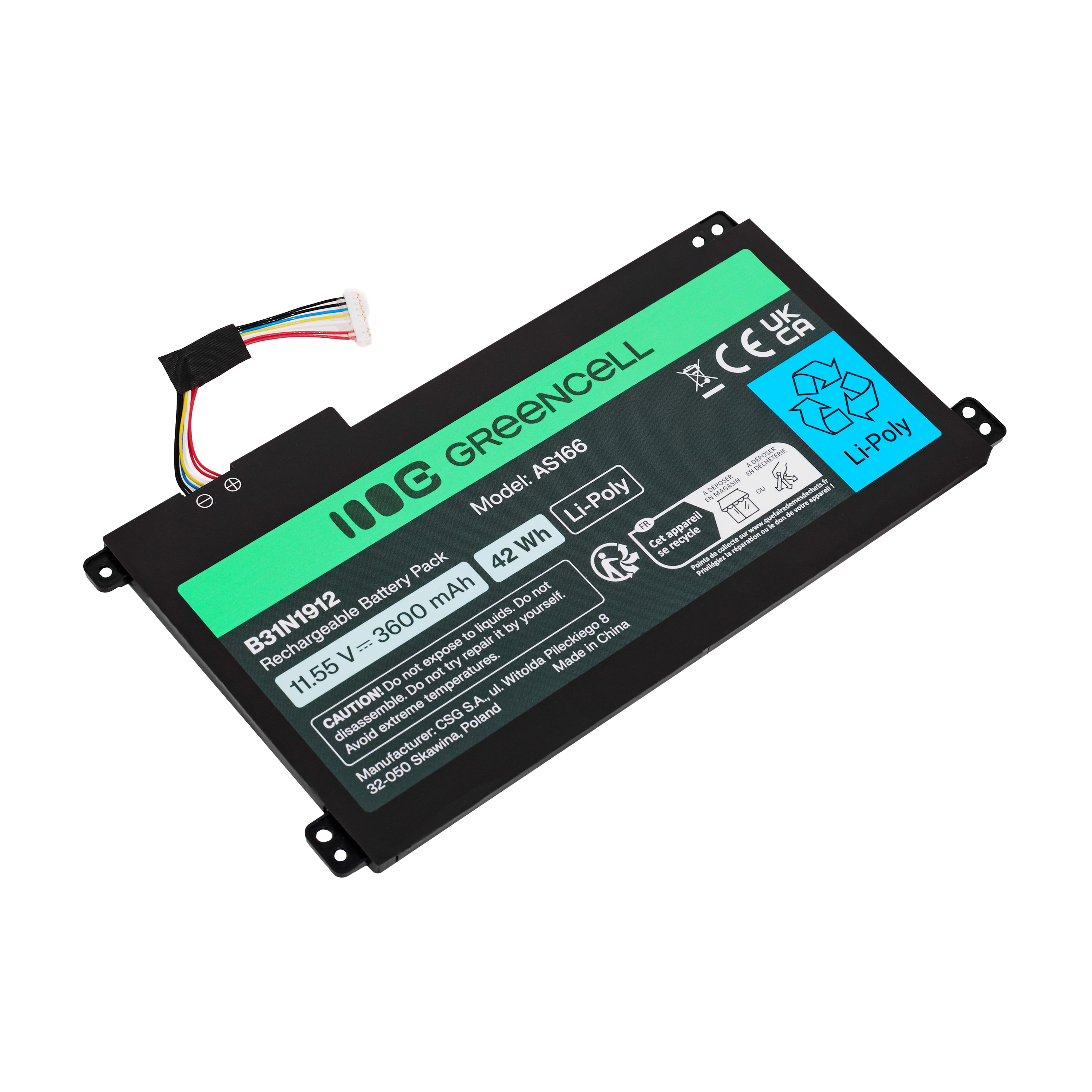 Greencell Battery for Asus C31N1912 / B31N1912 3HWPP ASUS VivoBook 14: E410MA, L410MA, E410KA, E510MA